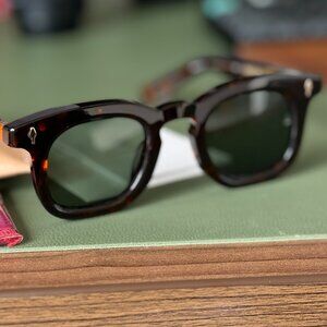 Jaques Mare Mage Style Tortoise DEVAUX Thick Acetate Sunglasses Designer